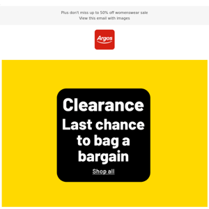 Thank us later... Have you seen the CLEARANCE?