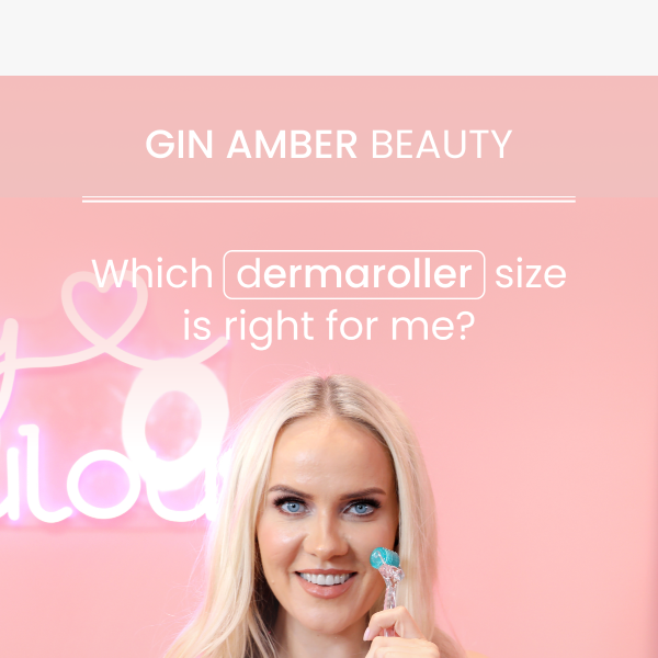 Struggling to find the right dermaroller for your skin?
