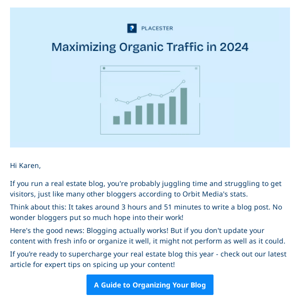 Maximizing Organic Traffic in 2024: A Guide to Organizing Your Blog Content