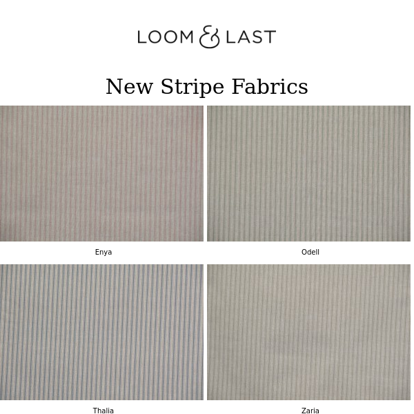 New Stripe Fabrics