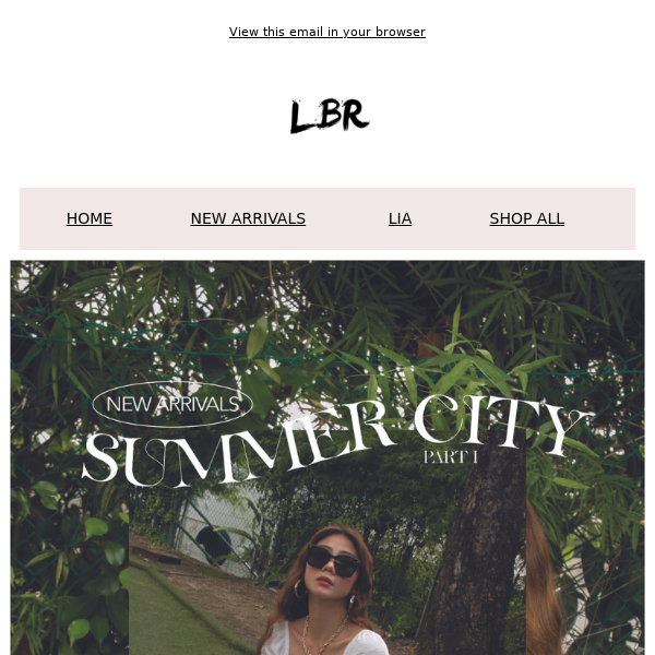 NEW IN: SUMMER CITY I