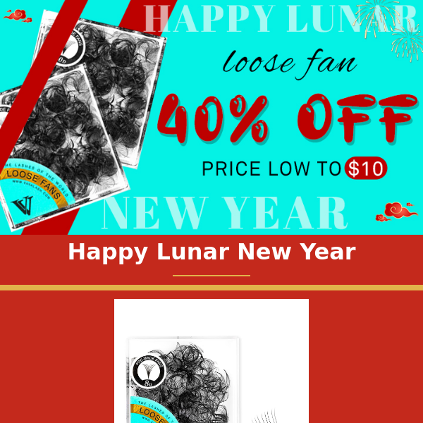 40% OFF Loose Fan New Year's Sale 🧨