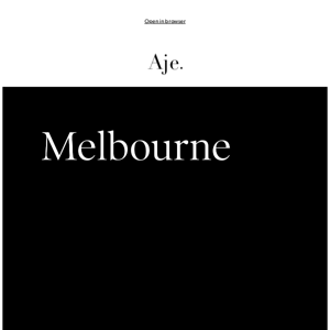 Aje You’re Invited | Melbourne Warehouse Sale