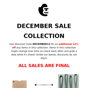 Don't Forget December Discounts!