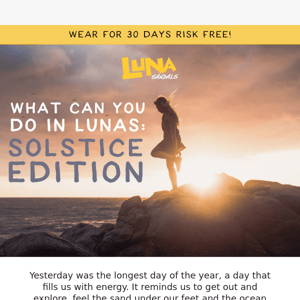 What can you do in LUNAs?