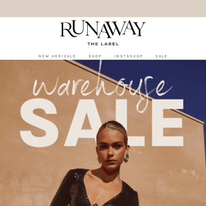 30% OFF 🔥 Warehouse Sale