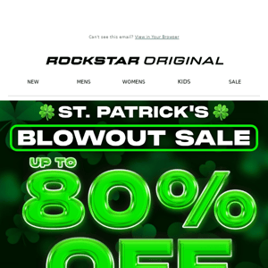☘️Up to 80% Off New Drops☘️