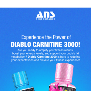 Try Diablo Carnitine for Explosive Results! 🔥