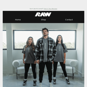 The RAW Winter Apparel Collection Is Coming ❄️