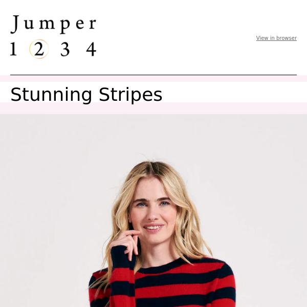 Unleash Your Style with Jumper 1234's New Stripes Collection! 🌈