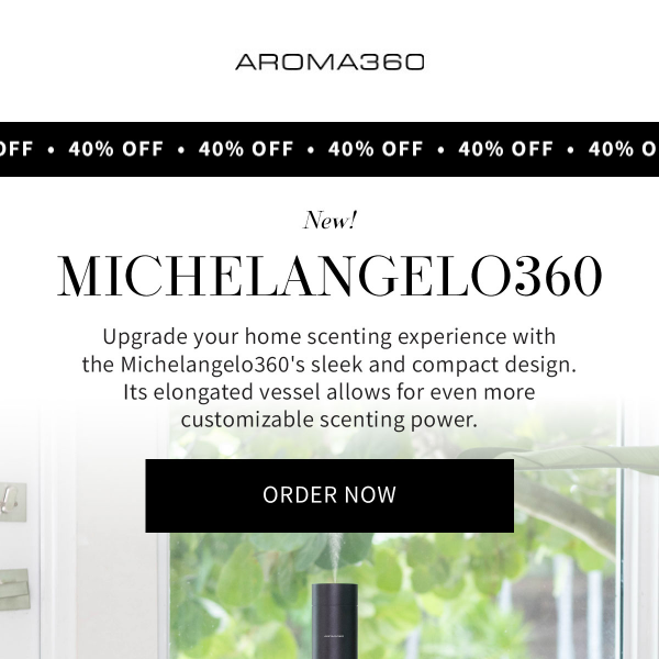 40% OFF NEW Michelangelo360