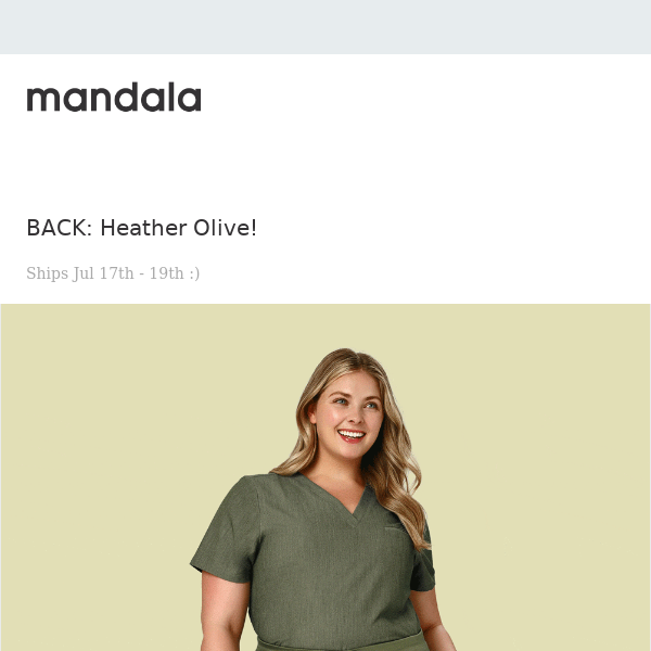 Heather Olive is Back!