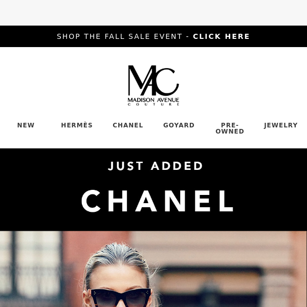 Chanel Just Added To SALE 🏴 - Madison Avenue Couture