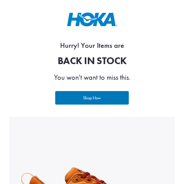 Sold-out HOKA gear is back!