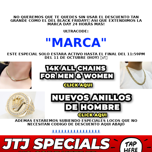 Javier The Jeweler NYC, LA MARCA DAY SE EXTIENDE 1 DIA MAS!🤩