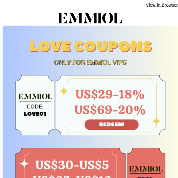 Surprise coupon has been sent! Check Now for Exclusive Offers!
