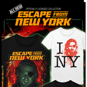 NEW! Escape from New York Collection