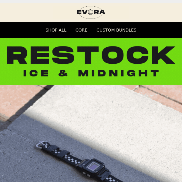 RESTOCK: ICE & MIDNIGHT (Our Fav Duo)