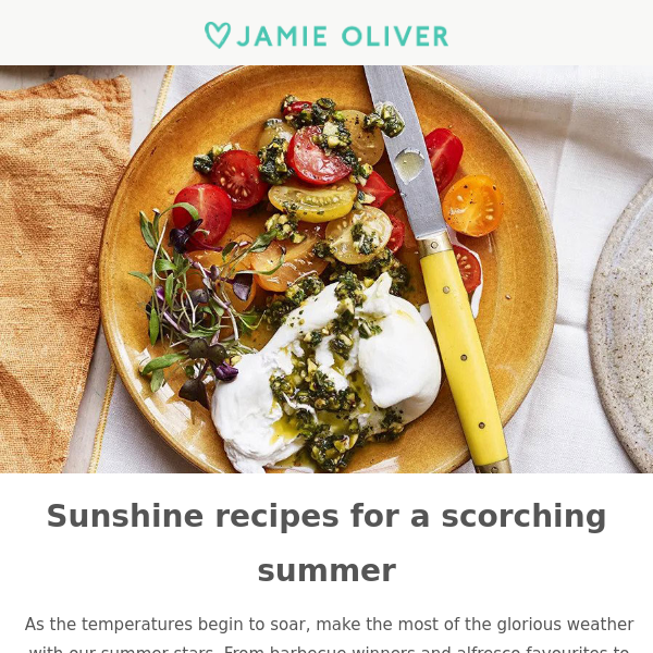 Sunshine recipes for a scorching summer 🌞
