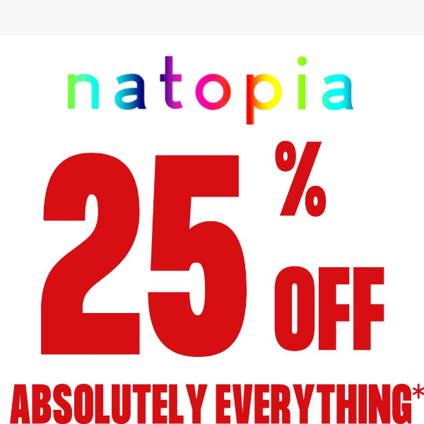 50% Off Shop Natopia Coupon Code: (30 active) March 2024