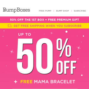 Favorite MAMA Bracelet for FREE