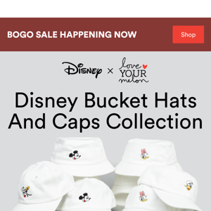Disney Bucket Hats and Caps Have Arrived