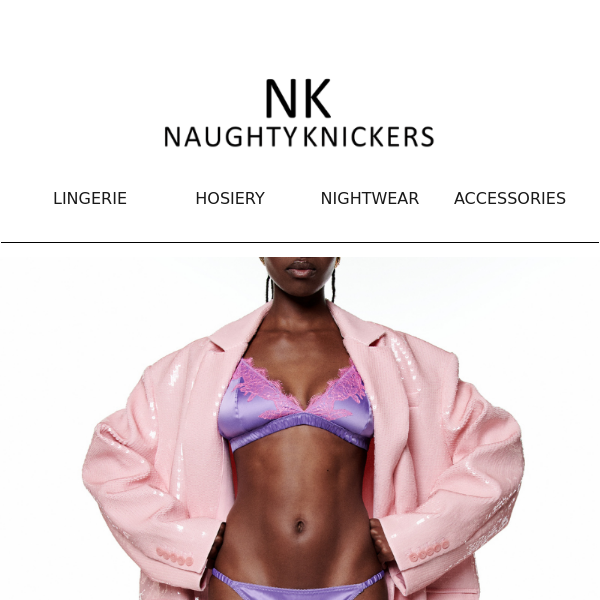 The Purple Lingerie Edit - Naughty Knickers