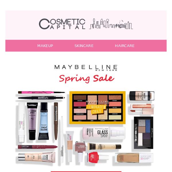 Maybelline sale ending soon - don't miss out!