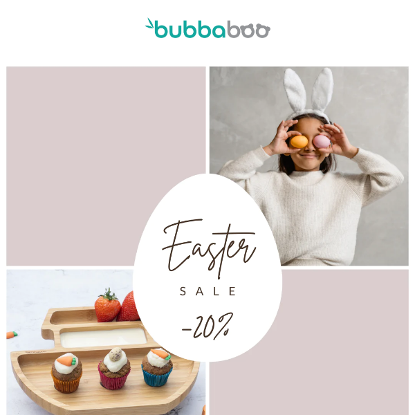 Fill your Easter basket with 20% off EVERYTHING!