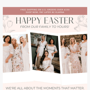 Happy Easter 🕊️ Our Fave White Dresses