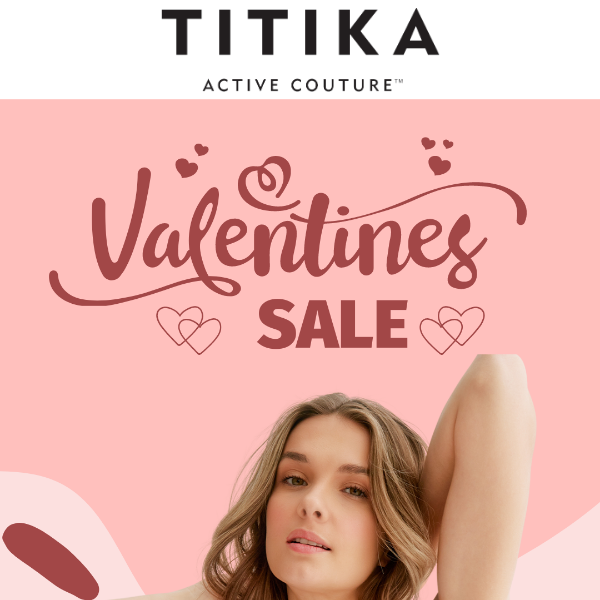 😍 Feel the love with our Valentine's sale - 40% off! Entire Order ❤️ | TITIKAACTIVE.CA