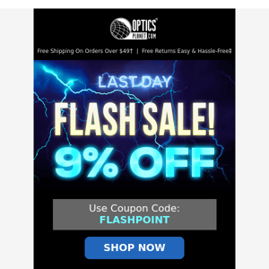 The Flash Sale is Still Going On!