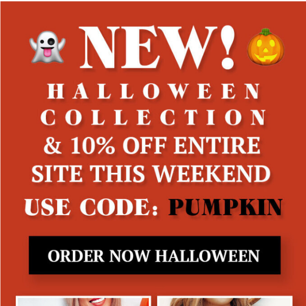 Don't Forget 👻 Halloween Coupon ends TODAY ⏰