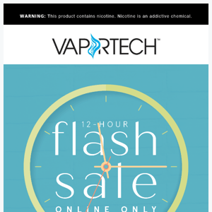 VaporTech USA Flash Sale - Save 15%