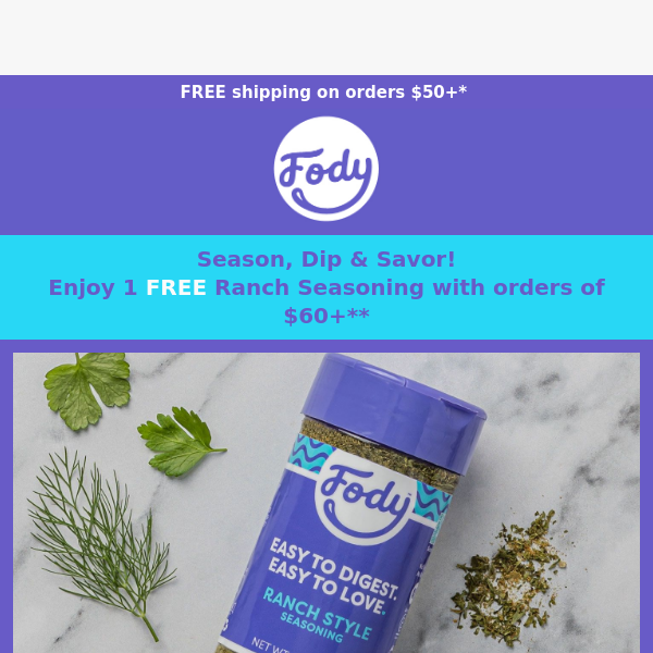 Spice up your life with this FREE gift💙