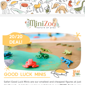 Less than $1 🦘 Safari Minis 20/20 Deal is BACK!