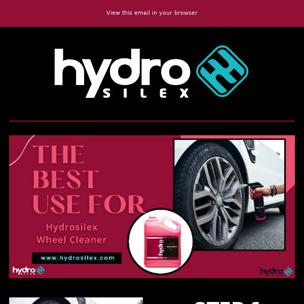 Benefits of Properly Applying Hydrosilex Wheel Cleaner