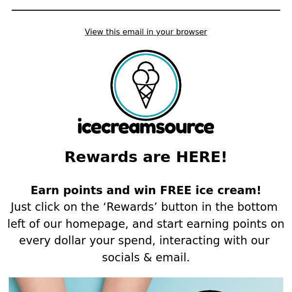 Introducing our Rewards Program! Earn points > WIN ICE CREAM 🎁