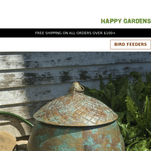BACK IN STOCK: Acorn Garden Hose pot