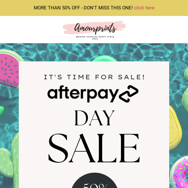 🛍 It’s After Pay Sale Day!