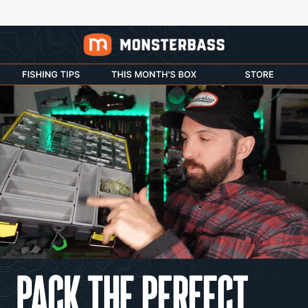 How To Pack The Perfect Day Box - Monsterbass