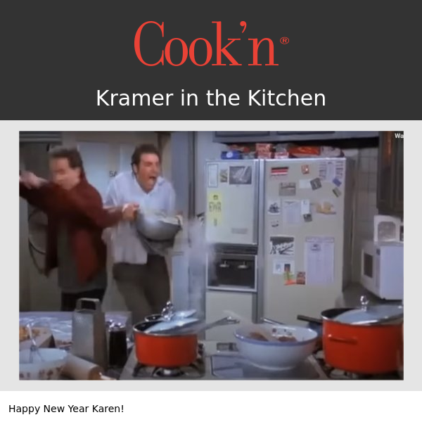 🍓 Enjoy Kramer's Culinary Chaos
