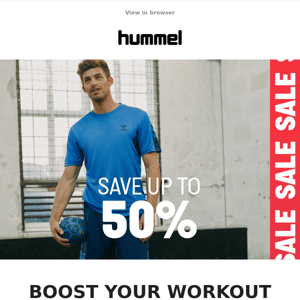 HUMMEL SALE: Up to 50% on popular activewear