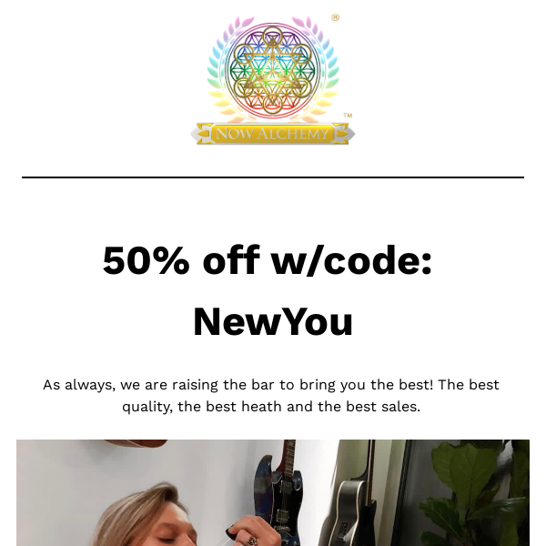50% off NOW!