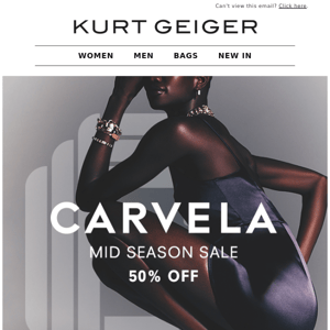 The Carvela Mid Season Sale is Now On