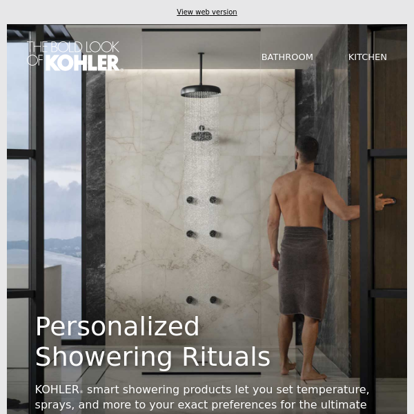 Shower yourself in wellbeing