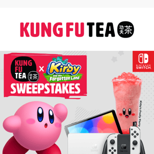 Did you KNOW?👂FREE NINTENDO SWITCH and FREE BOBA (if you win). Follow + enter on our Instagram (@kungfuteausa)! 🥳