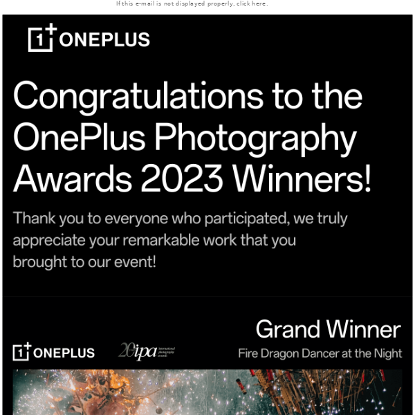 OnePlus Photography Awards 2023 Winners revealed!