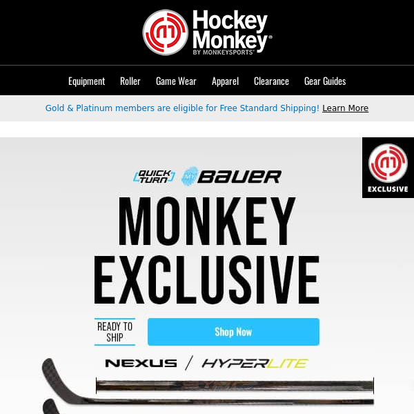 Monkeysports Nashville Predators Uncrested Adult Hockey Jersey in Gold Size Medium