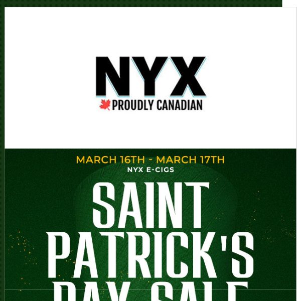 St. Paddy's Day Sale! | STLTH 3K & 5K Disposables Now Available!